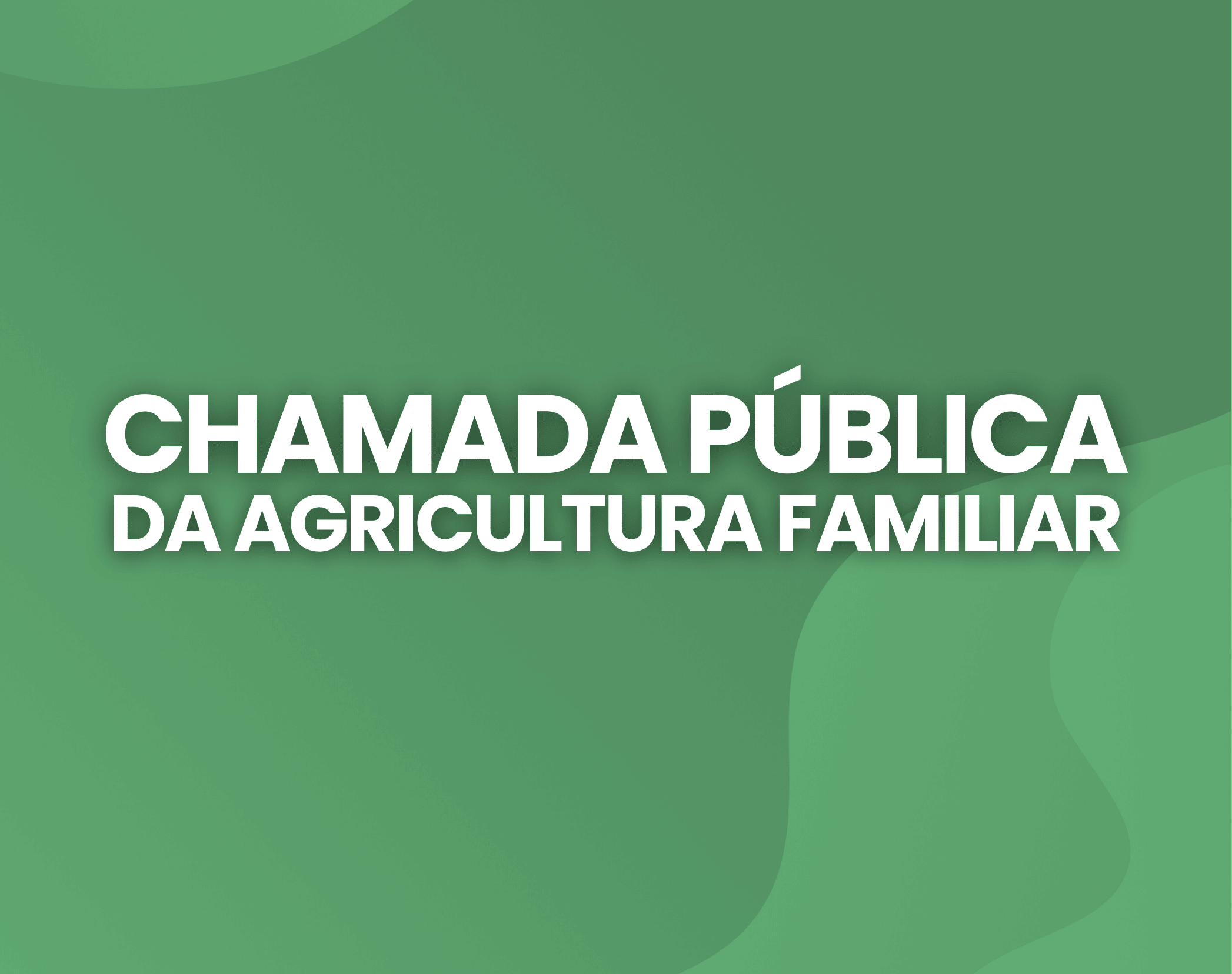 Prefeitura de Urubici | Prefeitura abre chamada pública para aquisição de gêneros alimentícios da agricultura familiar