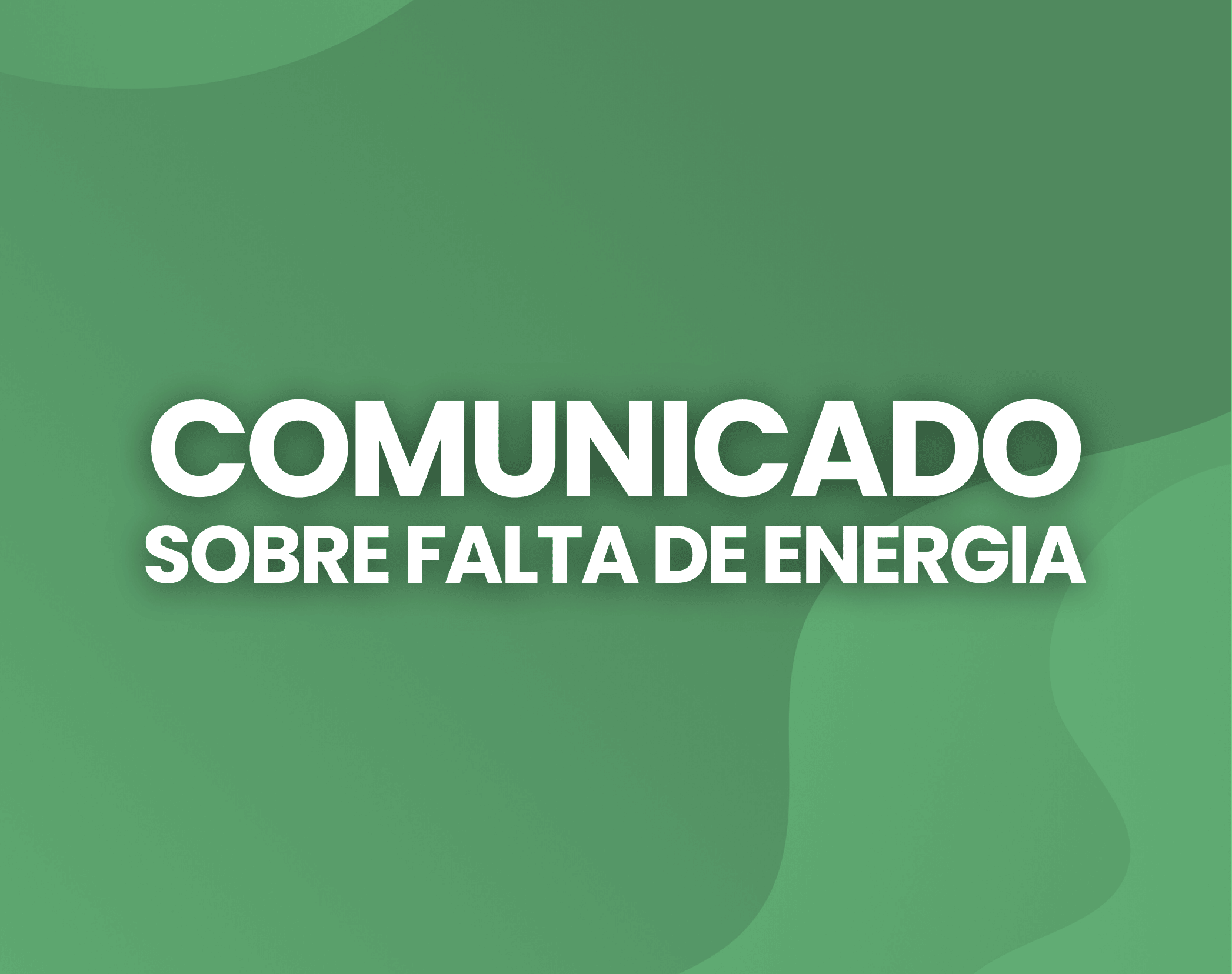 Prefeitura de Urubici | COMUNICADO: Falta de energia